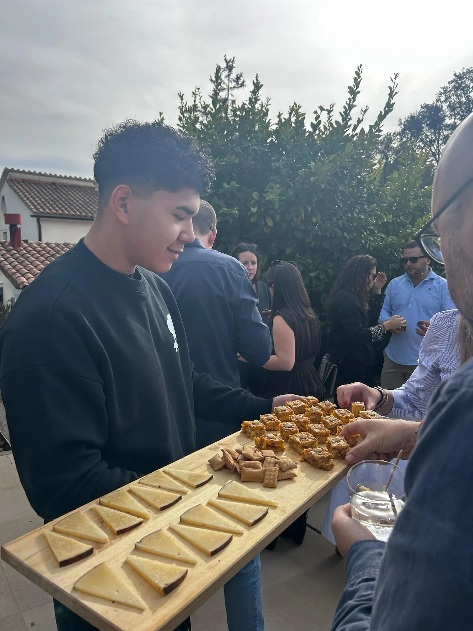 Puesta en escena - Catering Rollo Privado Sabadell Catering tabla quesos embutidos Sabadell Barcelona